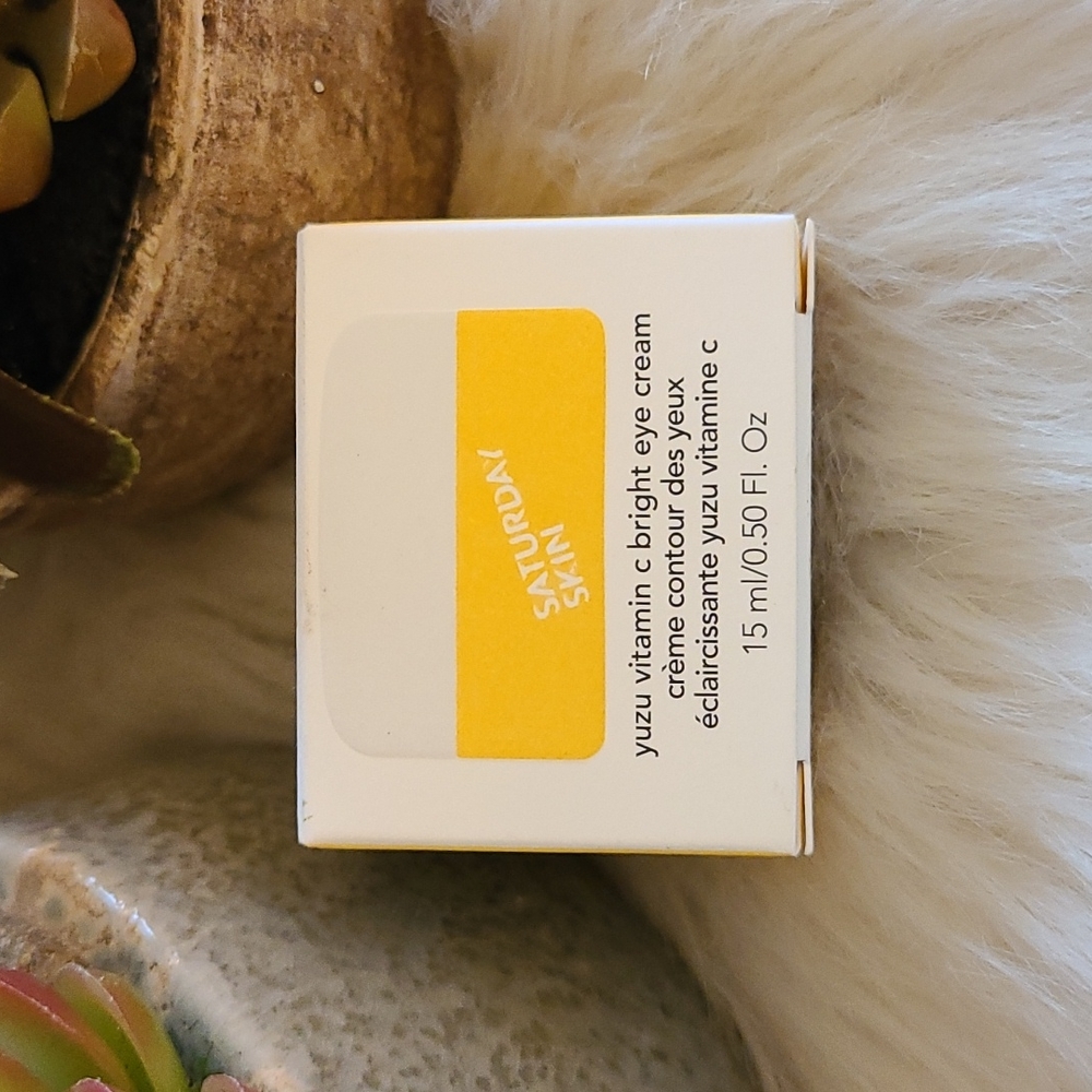Saturday Skin Yuzu Vitamin C Bright Eye Cream 😎